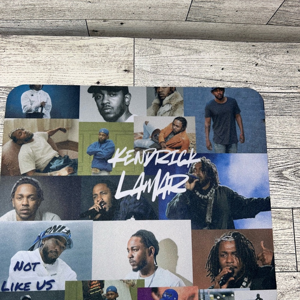 Kendrick Lamar inspired 20oz Tumbler and Computer Mouse Pad - Picture 4 of 6
